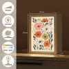 Veldbloemen - Stengels - Blaadjes - Groen Light Box met kabel (Tafellamp) klein -USP_websiteoverzichtNL