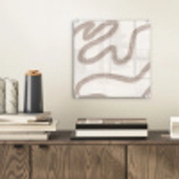 Abstract - Moderne kunst - Beige plexiglas 5mm klein -sfeer1