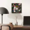 Stilleven met bloemen in een glazen vaas - Schilderij van Jan Davidsz. de Heem plexiglas 5mm klein -sfeer6