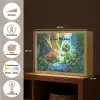 Schildpad - Dino - Jungle - Waterval Light Box met batterij (Wandlamp kind) middel -USP_websiteoverzichtNL