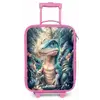 Dino in mystieke jungle met maanlicht Kinderkoffer - Roze klein -zz3dotto