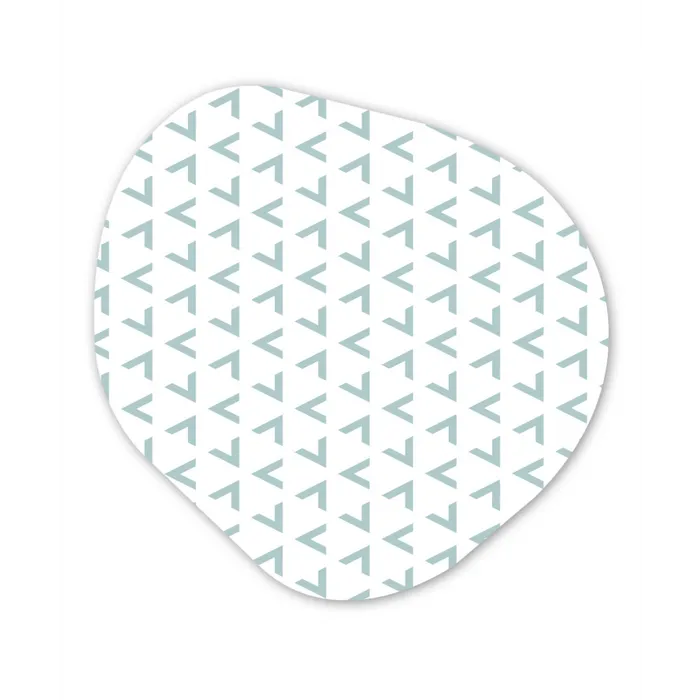 Geometrie - Patronen - Abstract Wandcirkel Organisch Forex 3mm klein 629 -3d