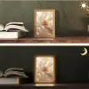 Close up - Pioenroos - Wit Light Box met kabel (Tafellamp) klein -sfeer3