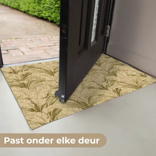 Palmbladeren - Klassiek - Groen Deurmat klein 898 -USP_NL