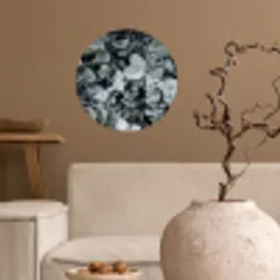Natuur - Planten - Eucalyptus - Bladeren Wandcirkel behangsticker klein -sfeer1