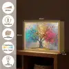 Boom - Kleurrijk - Grijs - Modern Light Box met batterij (Wandlamp) middel -USP_websiteoverzichtNL
