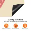 Aardbei - Minimalistisch - Rood - Fruit Inductie beschermer vinyl 3mm klein -zzzzzzz-td-onderkant