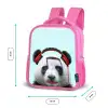 Kees de Panda Kinderrugzak - Roze middel -productfoto_formaten