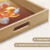 Glazen - Bloem - Zonlicht Dienblad Rechthoek middel -USP_HandgreepNL