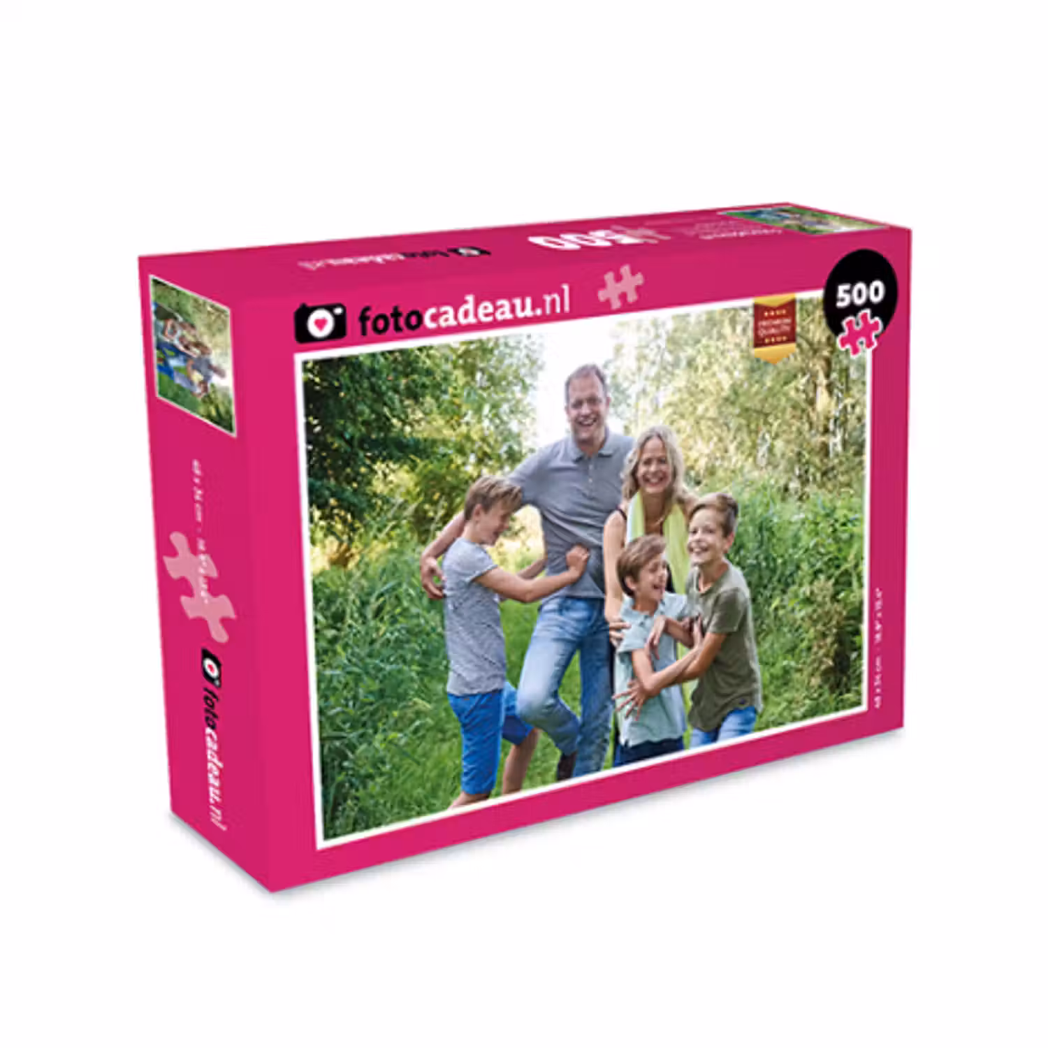 Fotopuzzle mit Schachtel