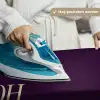 Oh hi - Paars - Cursief Wandkleed katoen klein -sfeer9