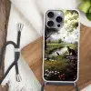 Kat - Beekje - Weide Hoesje iPhone 16 Pro Max met koord klein -sfeer4