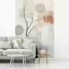 Wabi sabi - Beige - Plant fotobehang vinyl groot -woonkamer