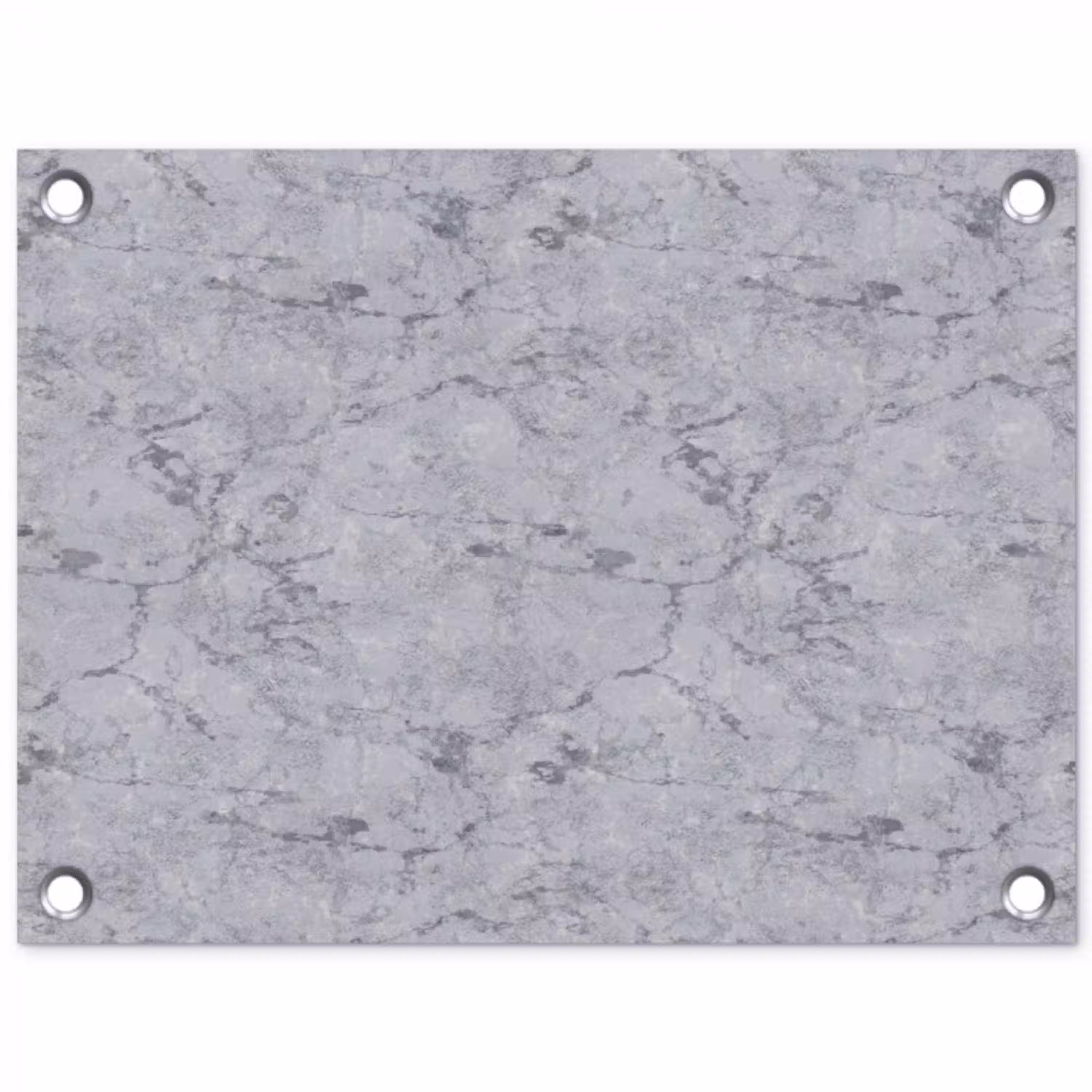 Marmerplaat - Patroon - Grijs tuinposter los doek klein 239 -3d