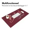 Bitch please - Rood - Blauw Muismat XXL klein -sfeer4
