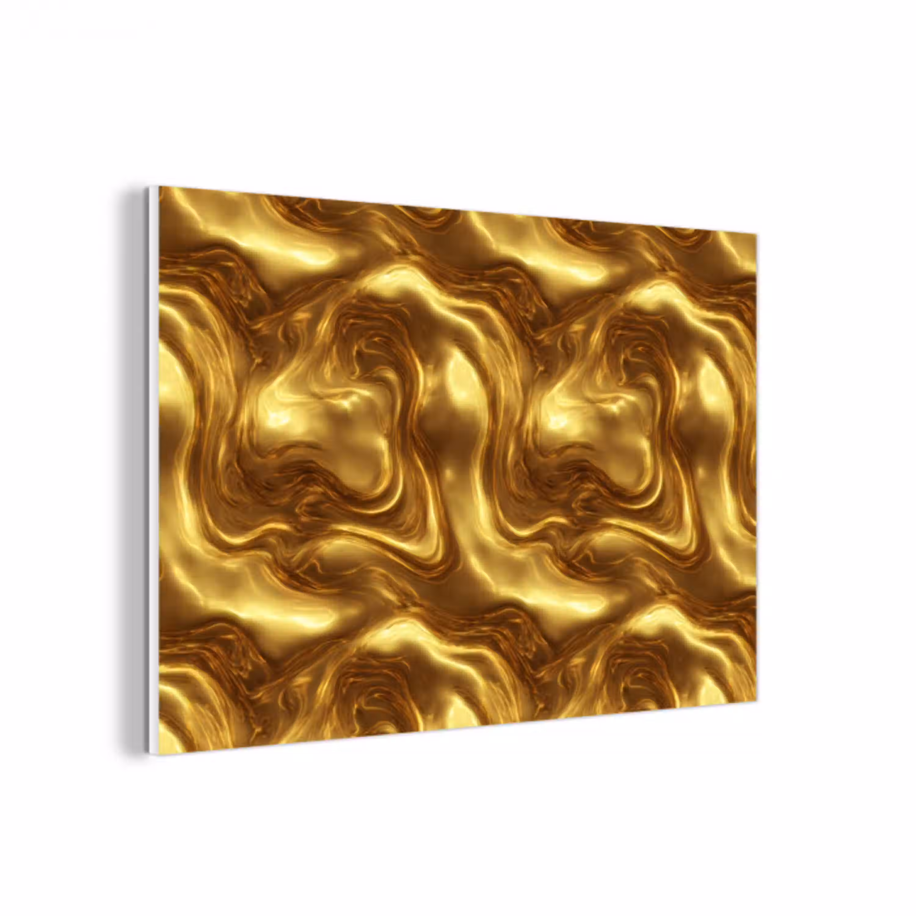 Textuur - Vloeibaar - Organisch - Goud forex 5mm xxl 6 -3d
