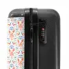 Schaaldieren patroon kleurrijk NBS - Handbagage koffer - Kinderen Unisex middel -slot