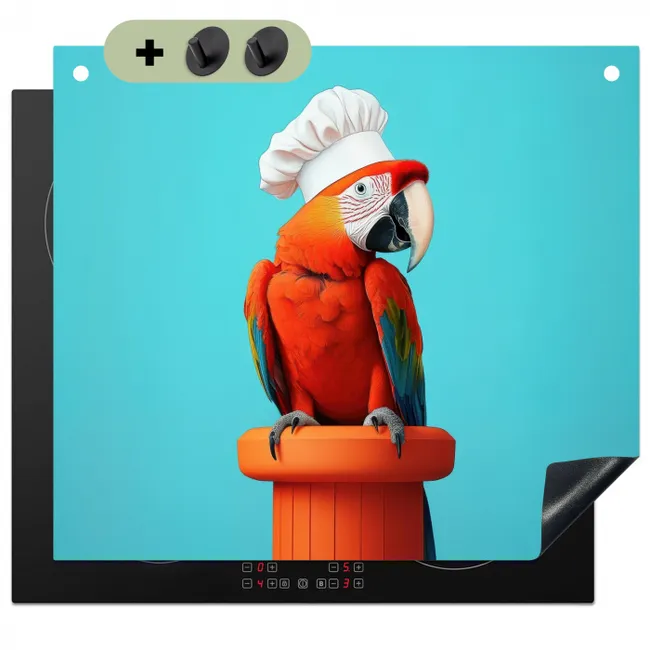 Inductie beschemer met haakjes - Ara - Koksmuts - Sokkel - Grappig