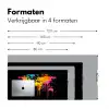 Wereldkaart - Verf - Kleurrijk - Graffiti - Wereld Muismat XXL klein -sfeer5