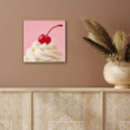 Kers - Slagroom - Roze aluminium wit klein -sfeer4