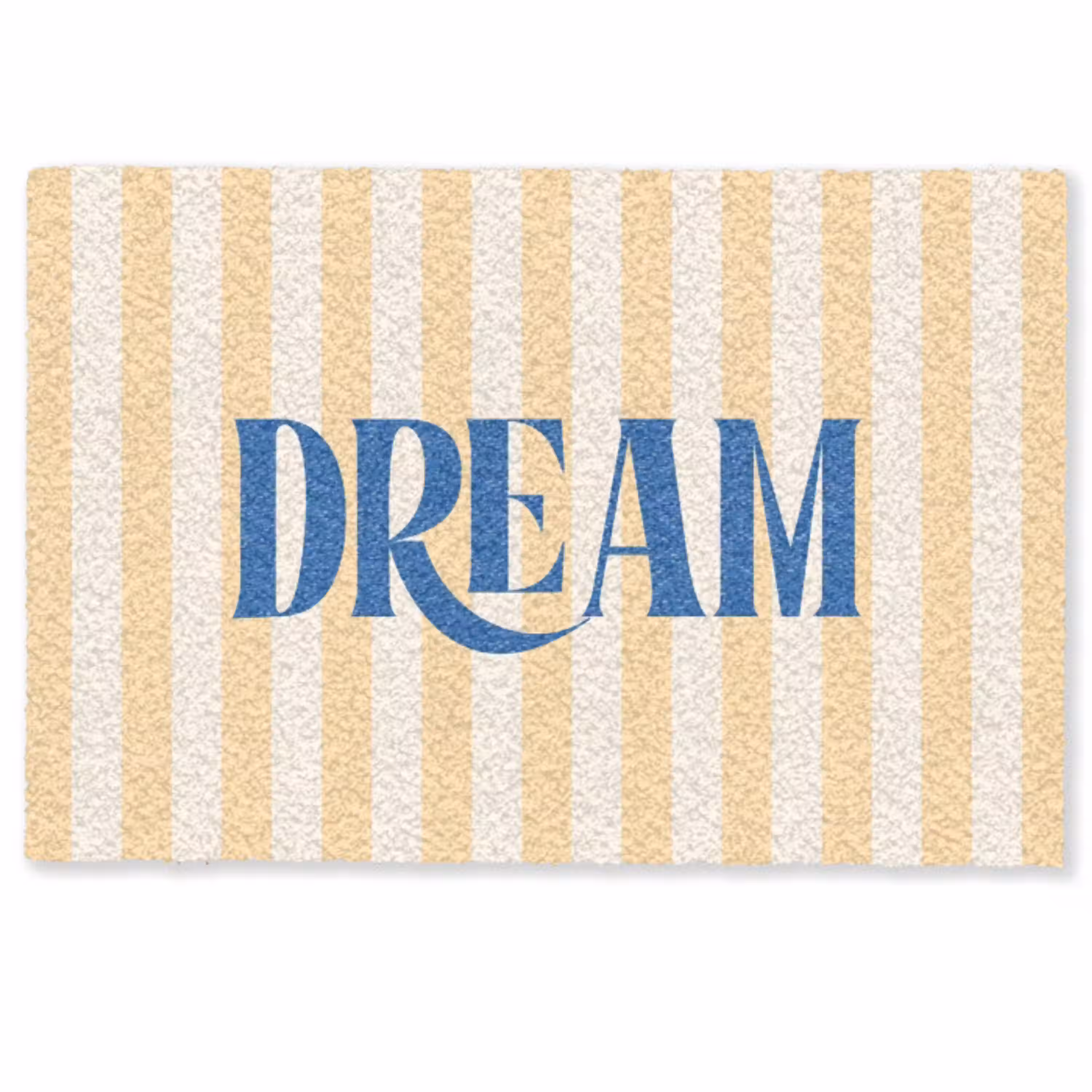 Blauw - Geel - Strepen - Dream Deurmat klein -zkaufland3d