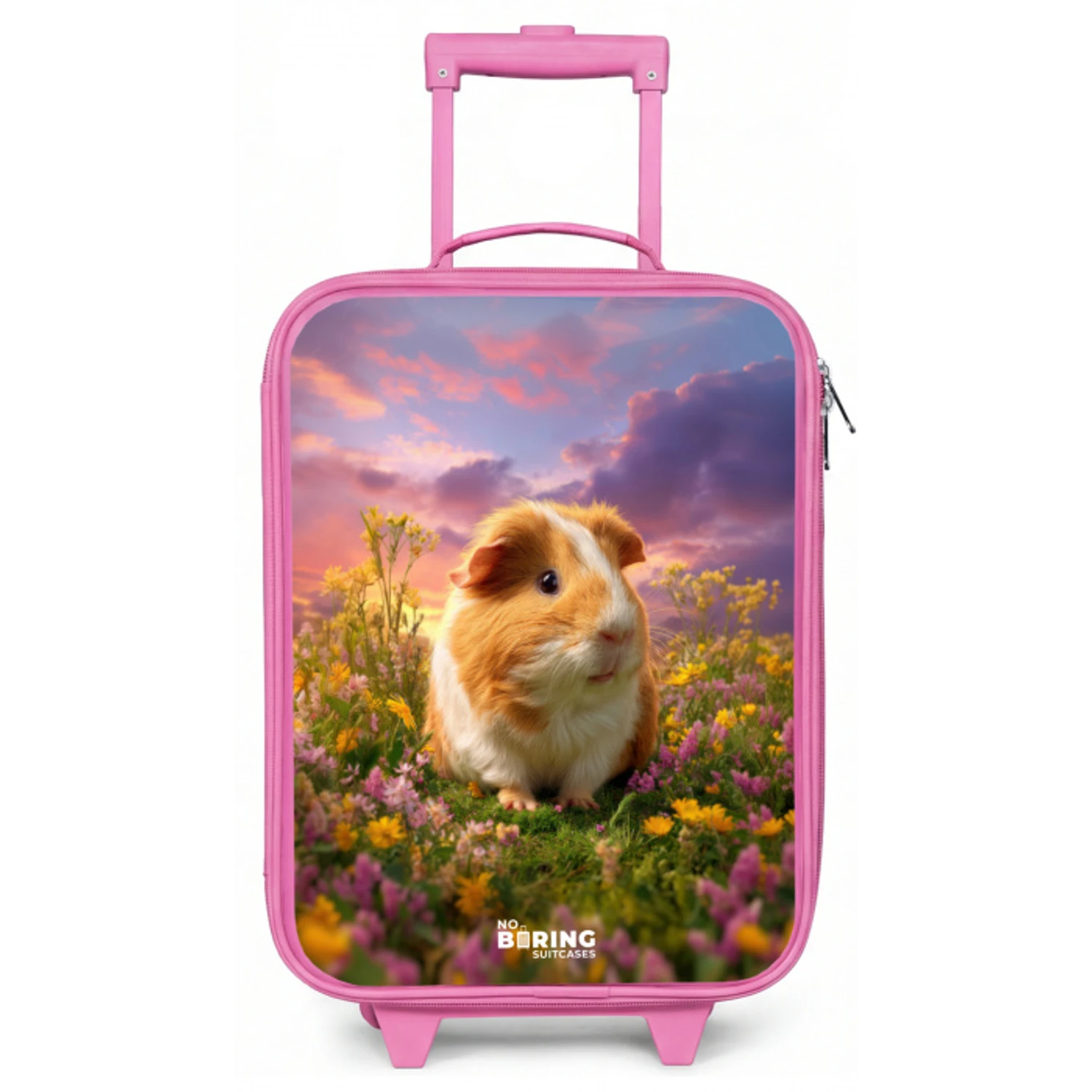 Cavia - Natuur - Dier Kinderkoffer - Roze klein -zz3dotto