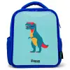 Dino - Dier - Zonnebril Kinderrugzak - Blauw middel -3d