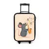 Muis - Saxofoon - Muziek Kinderkoffer - Zwart klein -3d