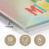 Quote - Lucky - Regenboogkleuren plexiglas 5mm klein -sfeer2