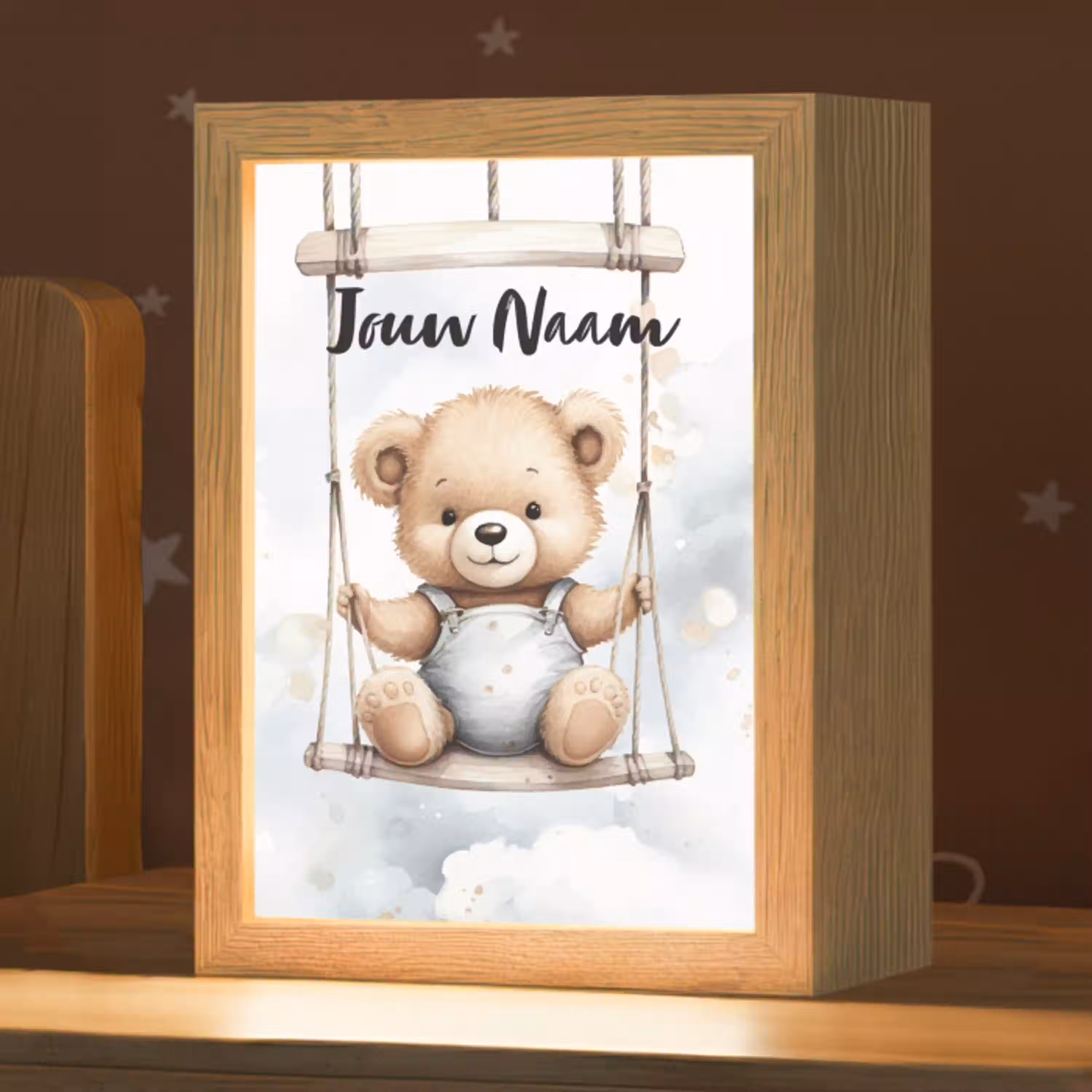 Beer - Baby - Dier - Kinderen Light Box met kabel (Kinderlampje) klein -zzz_3d_website