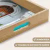 Zuilen - Sierlijke - Deur - Blauw Dienblad Rechthoek middel -USP_HandgreepNL