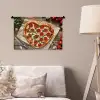 Pizza - Hart - Pepperoni - Tomaat Wandkleed katoen klein -sfeer4