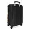 Bertus Bouwbever NBS - Handbagage koffer - Kinderen Unisex middel -achterkant