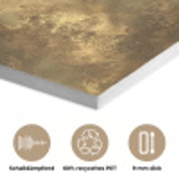 Antiek - Metaallook - Goud PET vilt klein 837 -closeup_DE