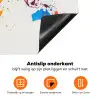 Wereldkaart - Graffiti - Kleurrijk Inductie beschermer vinyl 3mm klein -zzzzzzz-td-onderkant
