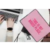 Tekst - Modern - Roze laptophoes neopreen klein -bureau