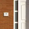Panterprint rand - Modern Naambord Rechthoek middel -sfeer3-rechthoek-S