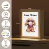 Hond - Roze - Kauwgom Light Box met kabel (Kinderlampje) klein -USP_NL