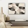 Grillige vormen - Subtiele overgangen - Dynamisch canvas 2cm klein -sfeer6