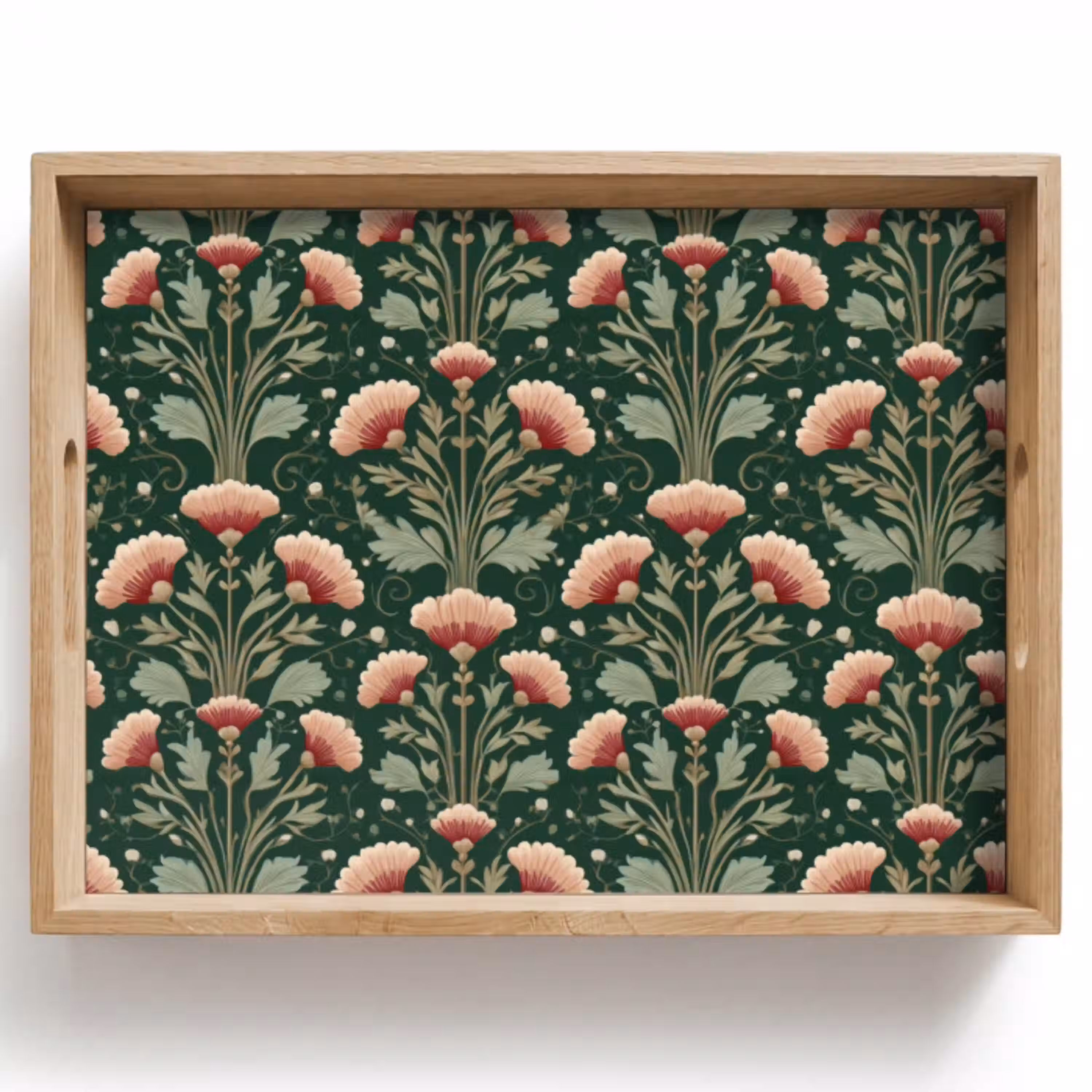 Patroon - Botanisch - Kleurrijk Dienblad Rechthoek middel 911 -z3d_shopping