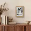 Kat - Siamees - Zwart Wit - Schattig - Dieren Light Box met kabel (Tafellamp) klein -sfeer2