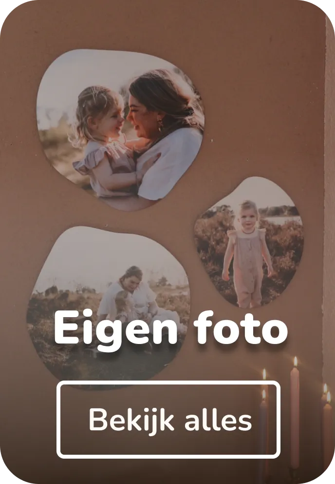 Organische vorm eigen foto