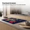 Boeket - Stilleven - Bloemen - Planten - Rood Inductie beschermer vinyl 3mm klein -sfeer1