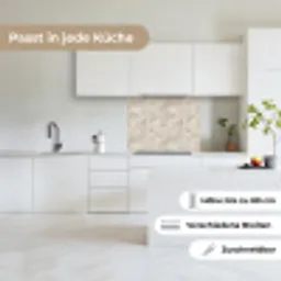 Lijnen - Waaier - Beige keuken achterwand 2 middel 865 -sfeer4_DE