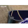 Porselein- Kersen - Delfts - Blauw Placemat vinyl groot -closeup