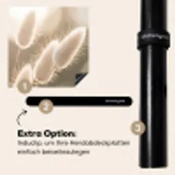 Hazestaartgras - Wit - Zonlicht Inductie beschermer vinyl 3mm middel -zzzzzzz-induclip_DE