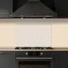 Bloemen - Patroon - Taupe keuken achterwand spatscherm klein 900 -sfeer1