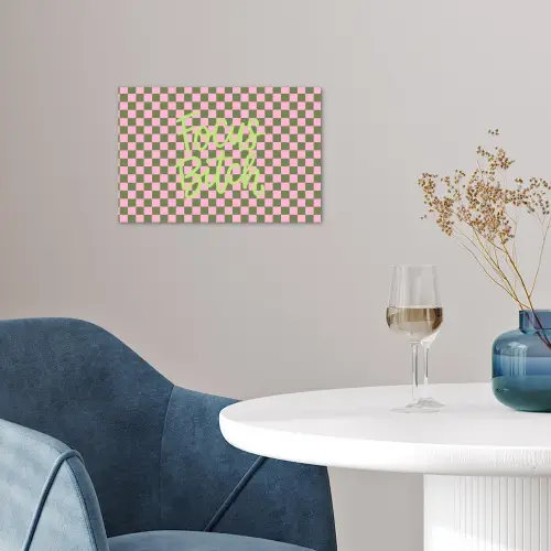 Focus - Vakken - Roze poster papier klein -sfeer3