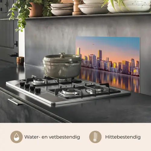 Skyline - Gebouwen - Steden keuken achterwand spatscherm klein -usp_NL