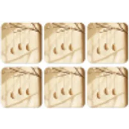Beige - Paastak - Eieren onderzetter kurk middel -zkaufland3dotto